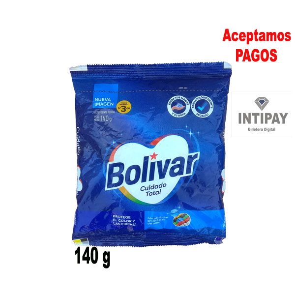 Detergente Bolivar Floral 140g X 1 Unid